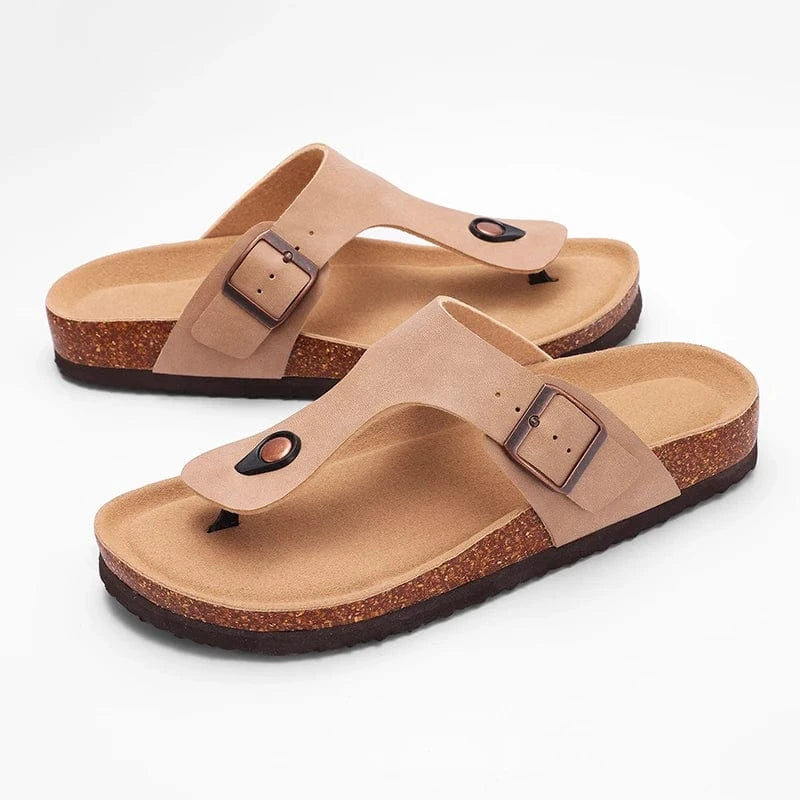 Adèle – Sandales Entre Doigts Cuir