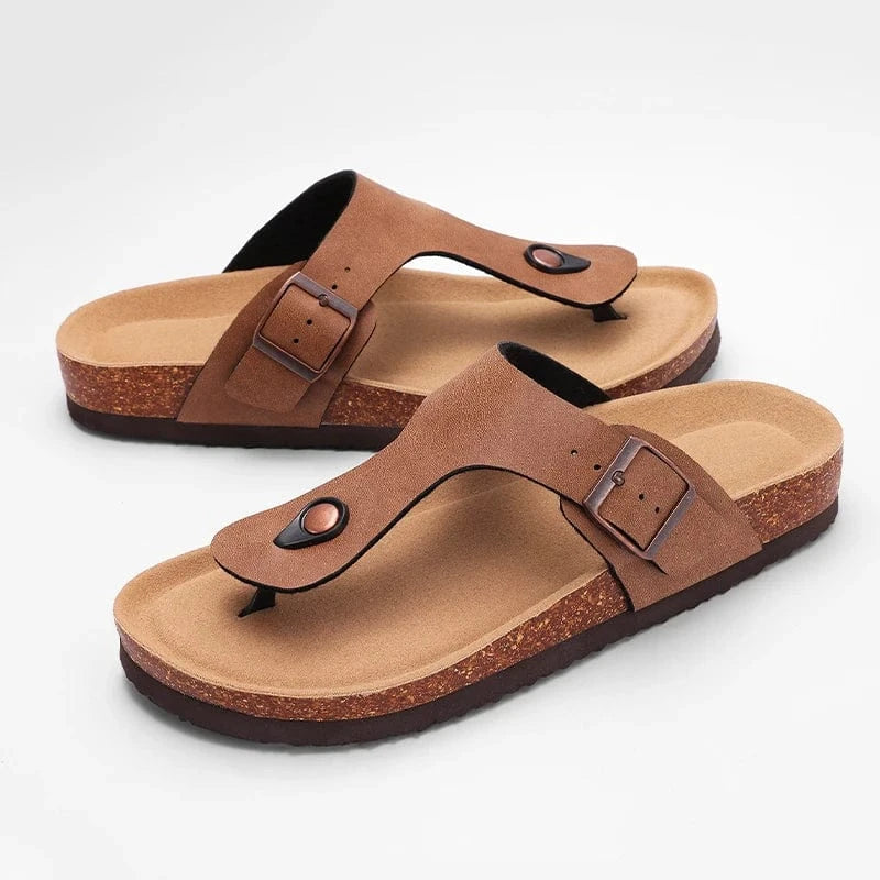 Adèle – Sandales Entre Doigts Cuir