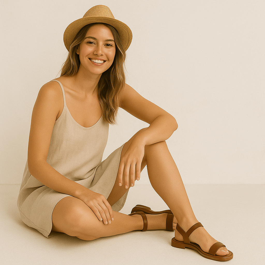 Delphine – Sandales Nu Pied