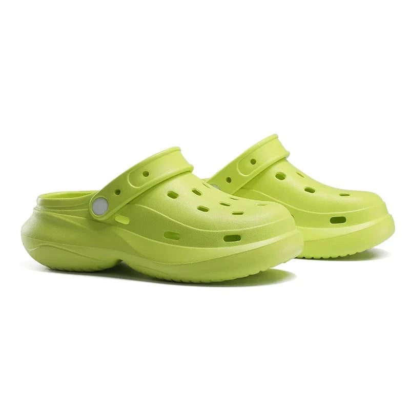 Joséphine – Crocs Vert Fluo