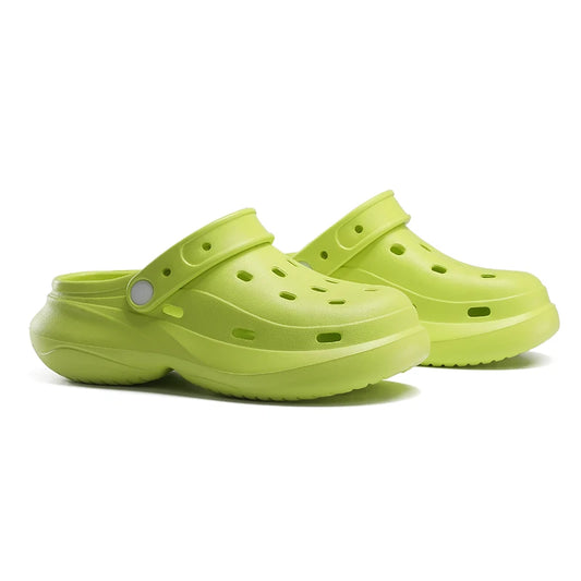 Joséphine – Crocs Vert Fluo