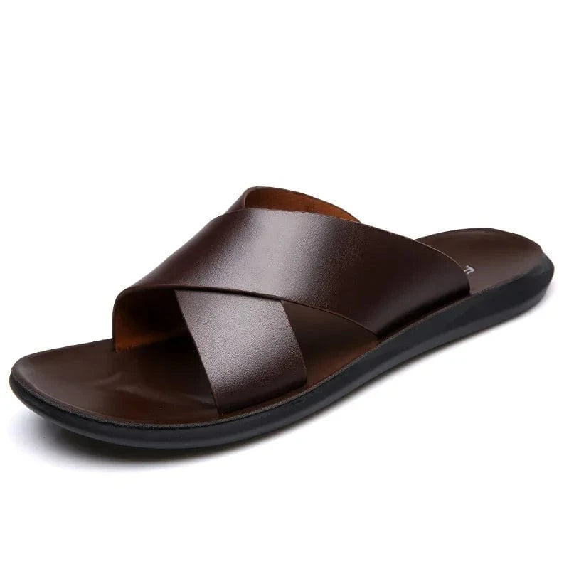Annabelle – Sandales Lanière Cuir